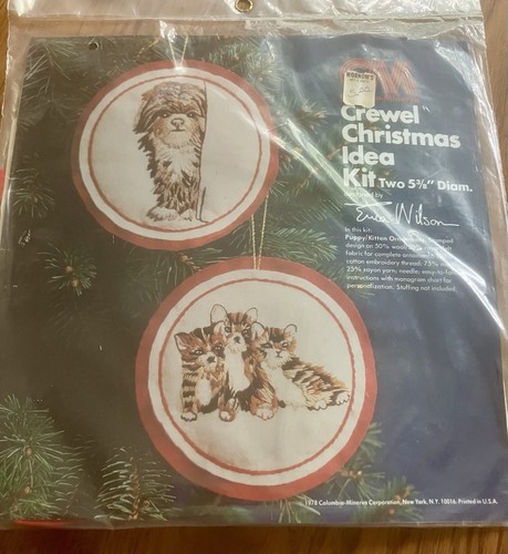 Columbia minerva crewel kit - columbia,