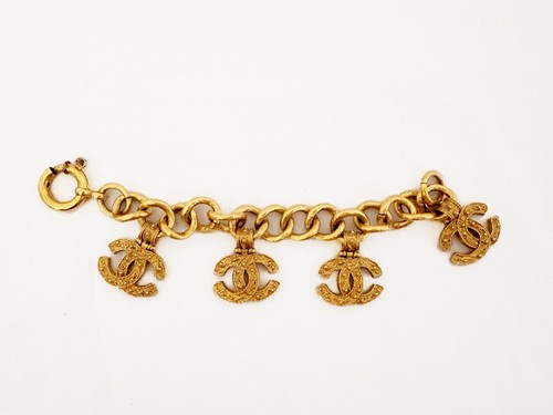 Bracciale vintage chanel tono - vintage,