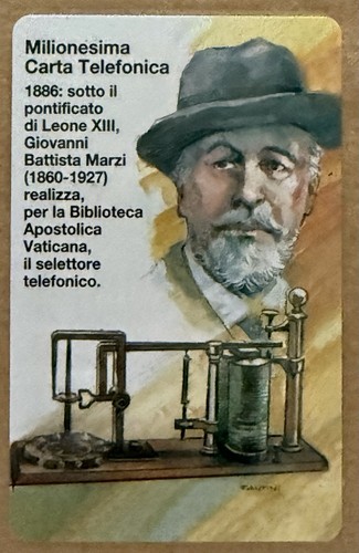 Scheda telefonica vaticano - scheda, n^