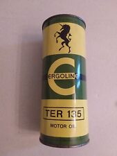 ERGOLINE MOTOR OIL COFEZIONI IN LATTA SIGILLATA E PIENA ANNI '60/'70
