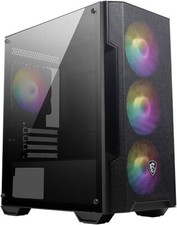 Msi Mag Forge M100A Mini-Tower Pc Gaming Micro-ATX Airflow Ottimizzato 4xARGB