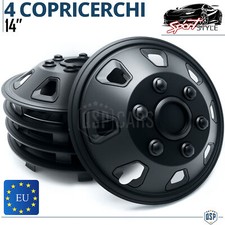 4 Copricerchi Auto 14 Pollici