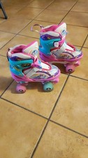 Pattini a Rotelle Bambina Unicorno Regolabili Dal Numero 33 Fino Al 37.