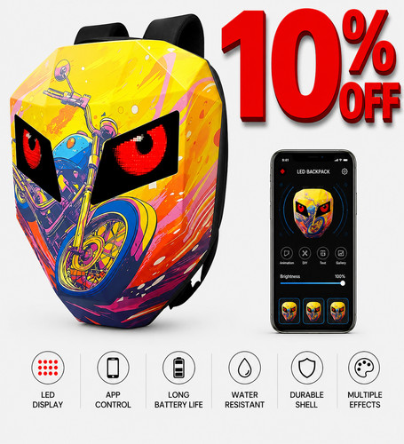 Zaino moto impermeabile smart - zaino,