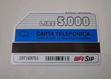 Scheda telefonica rara - telefonica,