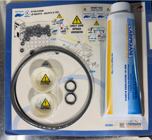 Kit carpigiani 302 - kit, lb