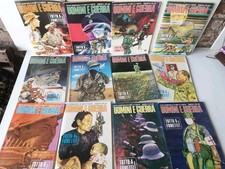 Lotto 10 Riviste di fumetti "uomini e Guerra" Dardo 1977/78