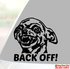 BACK OFF! Adesivo decalcomania