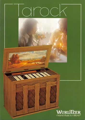 Wurlitzer tarocchi jukebox - wurlitzer,