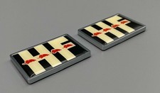 HF fender emblem set HF badge