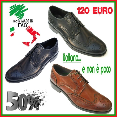 Scarpe uomo pelle - pelle, 46