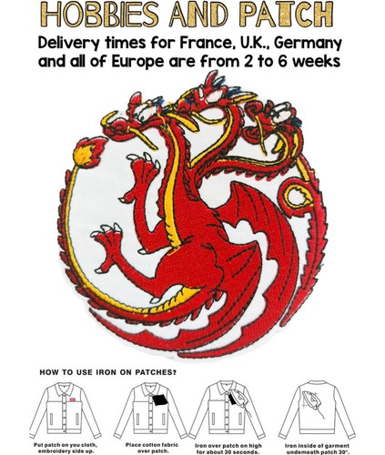 Patch mushu drago red mulan - drago, fa