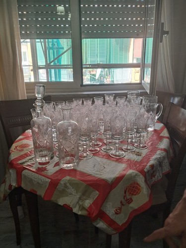 Bicchieri cristallo vintage - di,