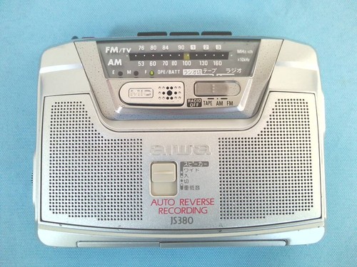 Aiwa js380 stereo radio - aiwa,