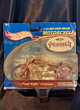 NUOVA moto Hot Wheels Prodigy Paul Yaffe Customs originale 2001 scala 1:18