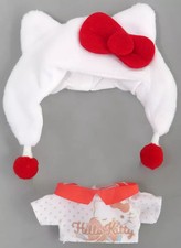 Set di abbigliamento per bambola di peluche Hello Kitty Petit la vie outfit 4...