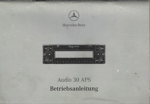 Mercedes audio aps manuale - 30,