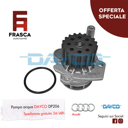 Pompa acqua dayco audi - pompa,