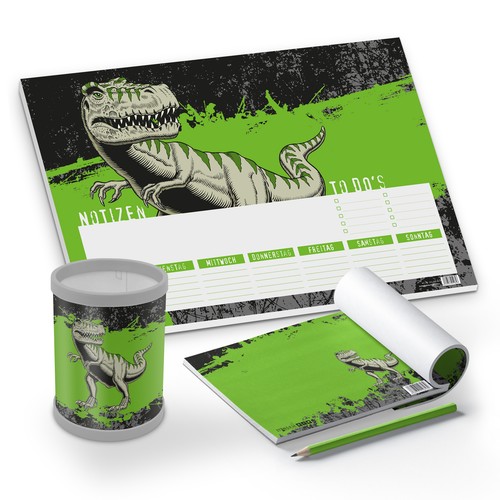 Itenga set scrivania rex 3 - set, t-rex