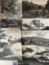 CARTOLINE RARISSIME DOLOMITI TONALE MONTI ANNI 40/50/60 30VG 20 NV