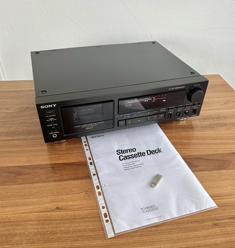 Sony k850es high end - tc-k850es, stereo
