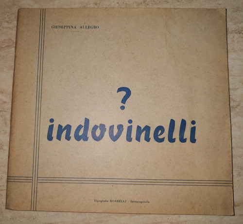 Indovinelli giuseppina - indovinelli, di