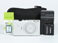 Canon Ixy 220F Powershot Elph 110 Hs Ixus 125 Argento Fotocamera Digitale W / SD