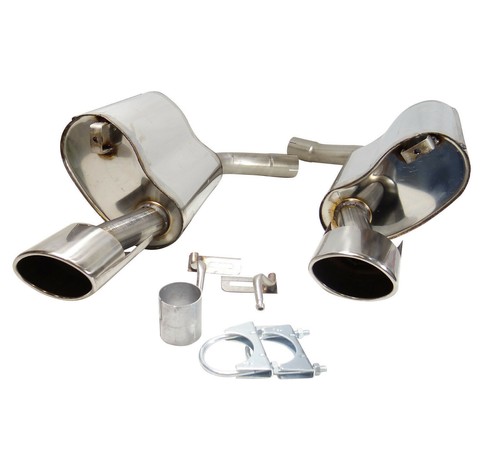 Silenziatore sportivo duplex