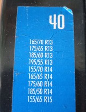 Catene da Neve 165/70 r13, 175/65 r13, 185/60 r13, 195/65 r13, 155/70 r14, ... 