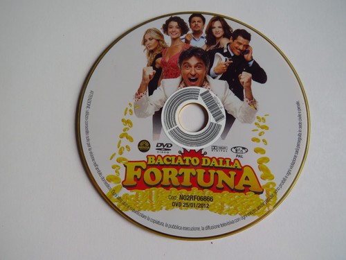 Baciato dalla fortuna dvd - baciato,