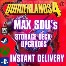 Borderlands 4 | Aggiornamenti MAX SDU STORAGE DECK + ALTRO | ISTANTANEO | XBOX, PS5, PC 