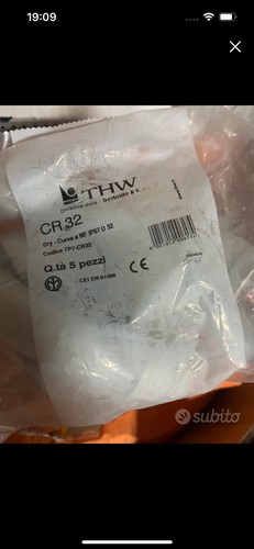 Curva per tubi elettrici - tubi,