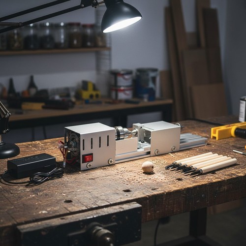 Mini wood lathe machine 7 - mini,