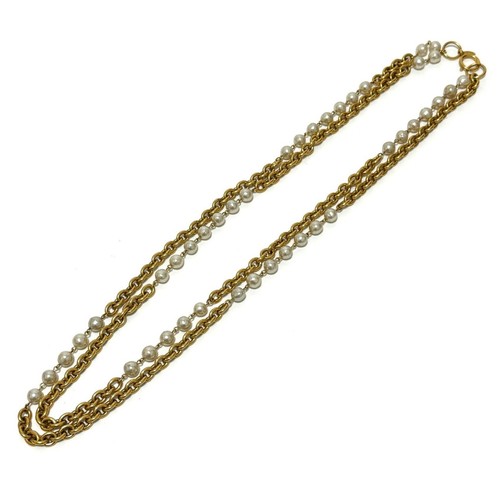 Chanel collana doppia lunga - chanel,