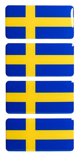 Bandiere svedesi adesivi
