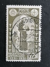 REGNO 1931 SAN ANTONIO LIRE 5 PIU' 2,50