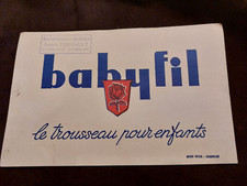 Buvard Babyfil Corredo Per