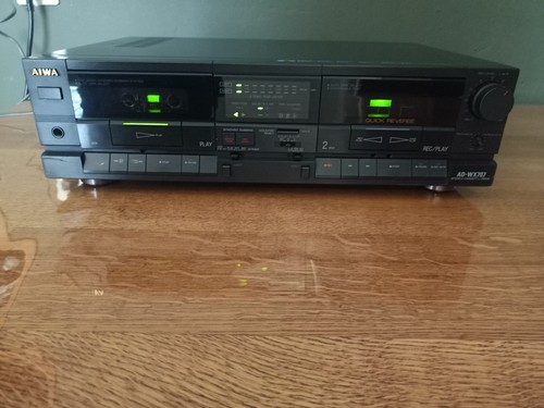 Aiwa wx707e stereo double - aiwa,