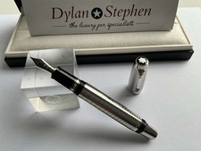 Montblanc Boheme Amethyst Radial Steel fountain pen 18K retractable gold nib