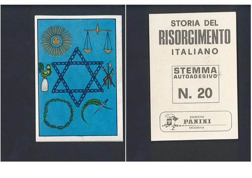 Figurina storia risorgimento - figurina,