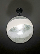 LAMPADARIO IN VETRO MURANO VINTAGE ANNI 60 DIAMETRO 40 CM OGGETTI DI AUTORE