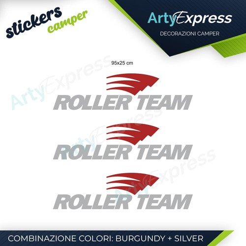 Kit completo adesivi camper - adesivi,