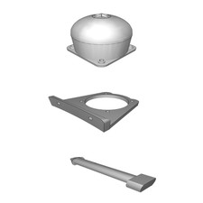 Supporto Bussola Cruscotto per