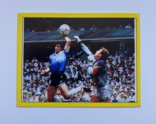 Rarissimo Adesivo Diego Maradona Panini Calcio 1987 291 Mano di Dio Argentina