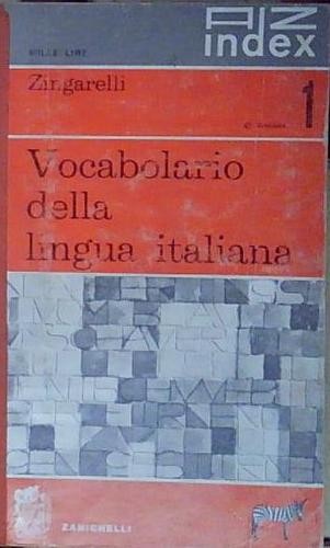 Zingarelli dizionario della - dizionario,