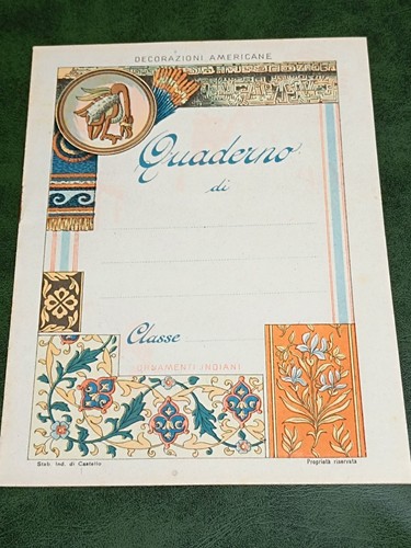 Quaderno vintage decorazioni - vintage,