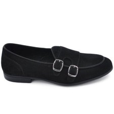 Scarpe mocassino uomo doppia