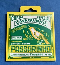 CAVAQUINHO SET 4 CORDE IN ACCIAIO CORDE CAVACO CONFEZIONATE SINGOLARMENTE