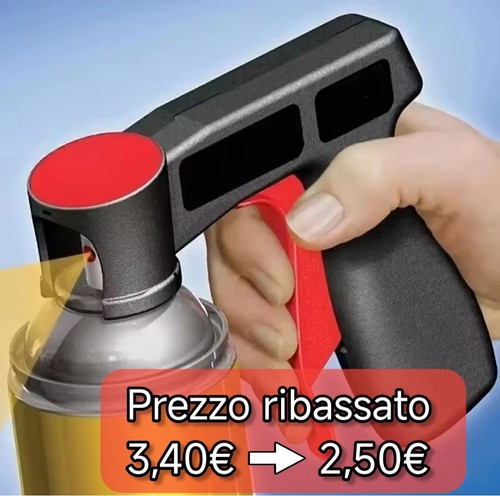 Manico per bomboletta spray - per,