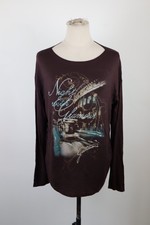 GATTINONI MAGLIA DONNA TG. M WOMAN CASUAL VINTAGE TOP T-SHIRT STRASS